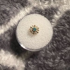 Neometal Maya Threadless End (snowflake)